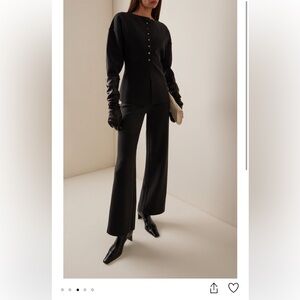 Women's Classic Black Suit Jacket